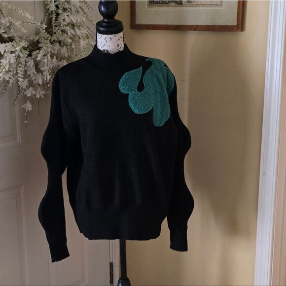 IMPORTED PULLOVER CREW NECK GRACIA SWEATER - Picture 3 of 9